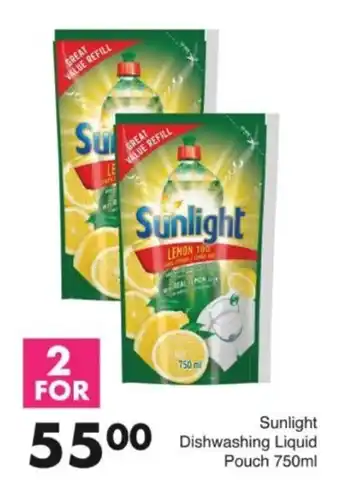 Save Hyper Sunlight Dishwashing Liquid Pouch offer