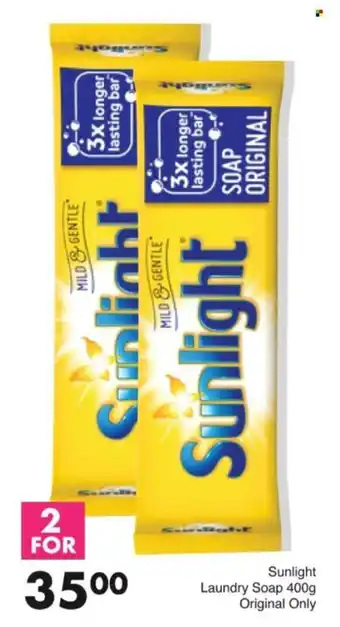 Save Hyper Sunlight Laundry Soap Original Only offer