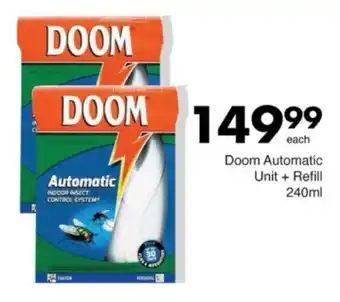 Save Hyper Doom Automatic Unit + Refill offer