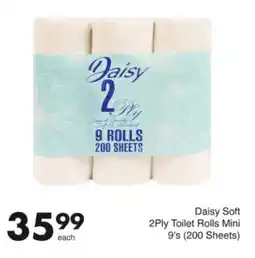 Save Hyper Daisy Soft 2Ply Toilet Rolls Mini offer