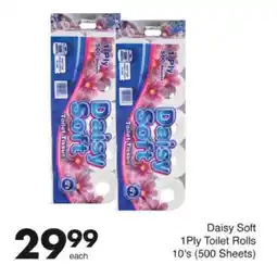 Save Hyper Daisy Soft 1 Ply Toilet Rolls offer