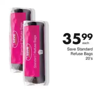 Save Hyper Save Standard Refuse Bags offer