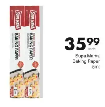 Save Hyper Supa Mama Baking Paper offer