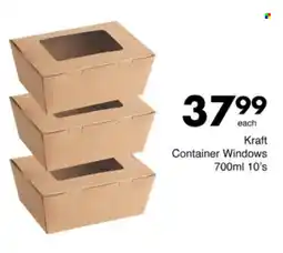 Save Hyper Kraft Container Windows offer
