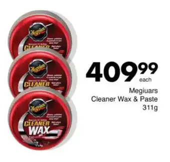 Save Hyper Megiuars Cleaner Wax & Paste offer