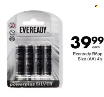Save Hyper Eveready R6pp Size AA offer