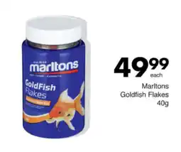 Save Hyper Marltons Goldfish Flakes offer