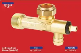 Africa Cash and Carry Av Drain Cock offer