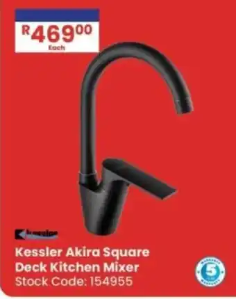 Africa Cash and Carry Kessler Akira Square Deck Kitchen Mixer offer