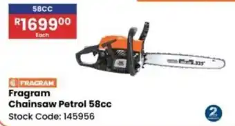 Africa Cash and Carry Fragram Chainsaw Petrol 58cc offer