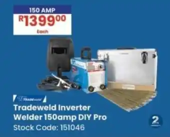 Africa Cash and Carry Tradeweld Inverter Welder 150amp DIY Pro offer