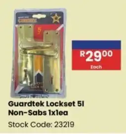 Africa Cash and Carry Guardtek Lockset 5l Non-Sabs offer