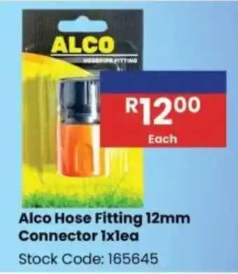 Alco Hose Fitting Connector