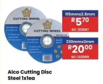 Africa Cash and Carry Alco Cutting Disc Steel offer