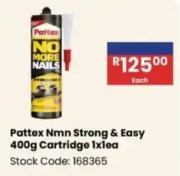 Africa Cash and Carry Pattex Nmn Strong & Easy offer