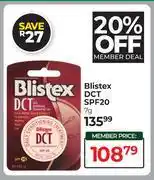 Dis-Chem Blistex DCT SPF20-7g offer