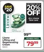 Dis-Chem Lirene Lifting & Regenerating Cream-50ml offer