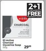 Dis-Chem Ef-Active Charcoal Glycerine Soap-100g offer