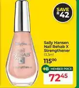 Dis-Chem Sally Hansen Nail Rehab X Strengthener-13.3ml offer