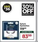 Dis-Chem Eylure Eyelashes offer
