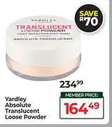 Dis-Chem Yardley Absolute Translucent Loose Powder offer