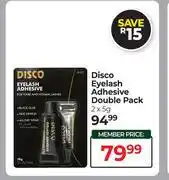 Dis-Chem Disco Eyelash Adhesive Double Pack-2 x 5g offer