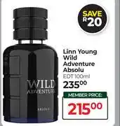 Dis-Chem Linn Young Wild Adventure Absolu EDT-100ml offer