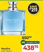 Dis-Chem Nautica EDP-100ml offer