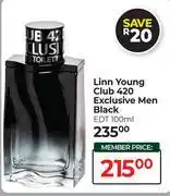 Dis-Chem Linn Young Club 420 Exclusive Men Black EDT-100ml offer