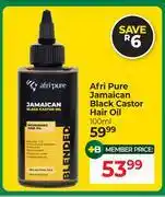 Dis-Chem Afri Pure Jamaican Black Castor Hair Oil-100ml offer