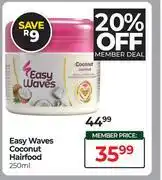Dis-Chem Easy Waves Coconut Hairfood-250ml offer