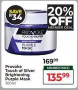 Dis-Chem Provoke Touch Of Silver Brightening Purple Mask-300ml offer