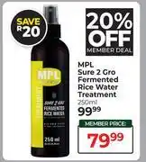 Dis-Chem MPL Sure 2 Gro Fermented Rice Water Treatment-250ml offer