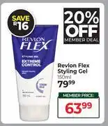 Dis-Chem Revlon Flex Styling Gel-150ml offer