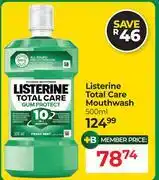 Dis-Chem Listerine Total Care Mouthwash-500ml offer