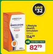 Dis-Chem Lifestyle Health Emulsion-200ml offer