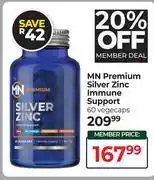 Dis-Chem MN Premium Silver Zinc Immune Support 60 Vegecaps offer