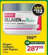Dis-Chem Biogen Collagen With Peptan-280g offer