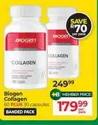 Dis-Chem Biogen Collagen 60 Plus 30 Capsules-Per Pack offer