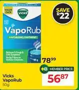 Dis-Chem Vicks VapoRub-50g offer