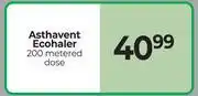 Dis-Chem Asthavent Ecohaler 200 Metered Dose offer
