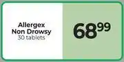 Dis-Chem Allergex Non Drowsy 30 Tablets offer