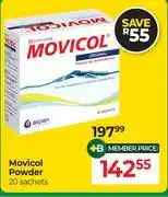 Dis-Chem Movicol Powder-20 Sachets offer