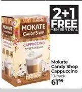 Dis-Chem Mokate Candy Shop Cappuccino-10's Pack offer