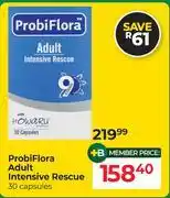 Dis-Chem Probiflora Adult Intensive Rescue-30 Capsules offer