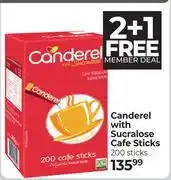 Dis-Chem Canderel With Sucralose Cafe Sticks-200 Sticks offer