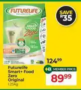 Dis-Chem Futurelife Smart+ Food Zero Original-1.25kg offer