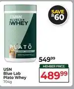 Dis-Chem USN Blue Lab Plato Whey-740g offer