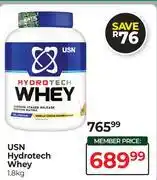 Dis-Chem USN Hydrotech Whey-1.8kg offer