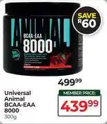 Dis-Chem Universal Animal BCAA-EAA 8000-300g offer